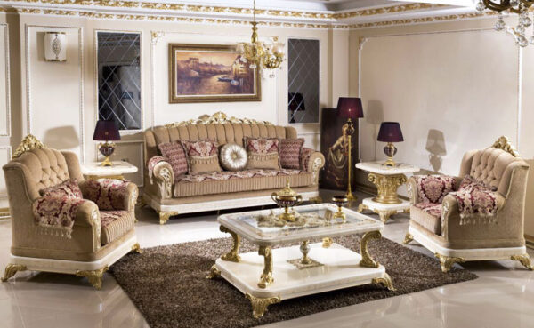 hisar sedef classic sofa set