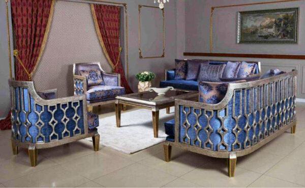 marsilya art deco sofa set