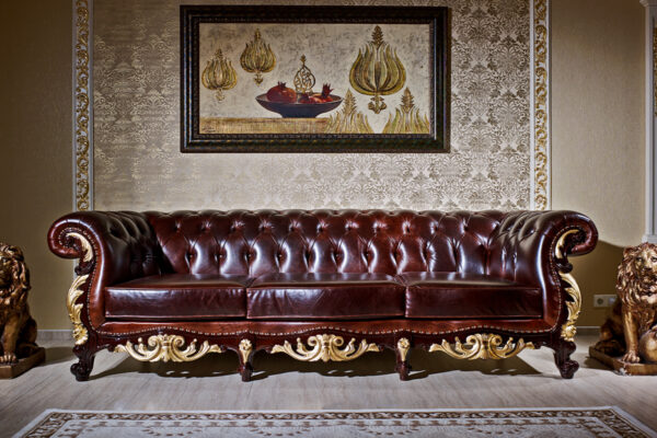 Apolyon Leather Sofa Set