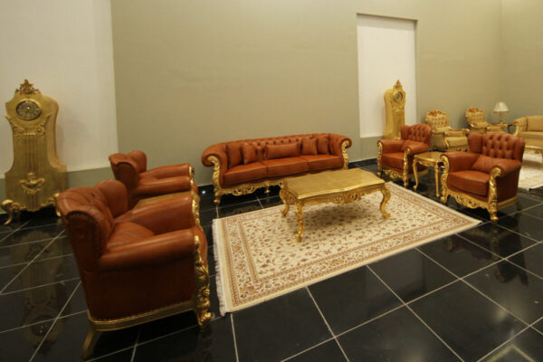Apolyon TABA Leather Sofa Set