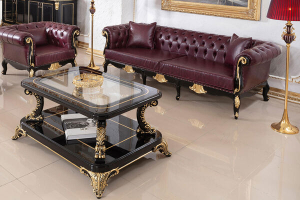 Parolli Leather Sofa Set