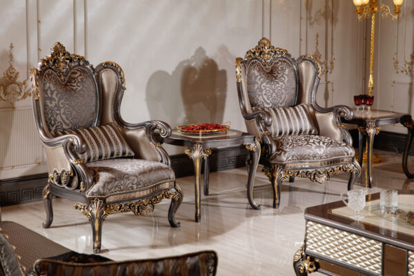 Black Rose Classic Sofa Set