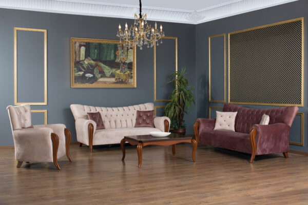 Petunya Vintage Sofa Set