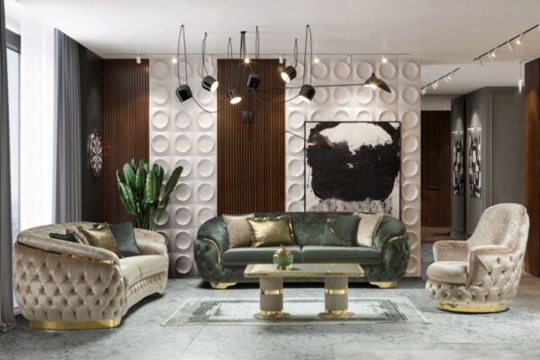 Bold Modern Sofa Set